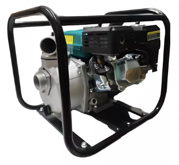 MOTOBOMBA A GASOLINA LEO 6.5HP 2X2 ALUMINIO 4 TIEMPOS