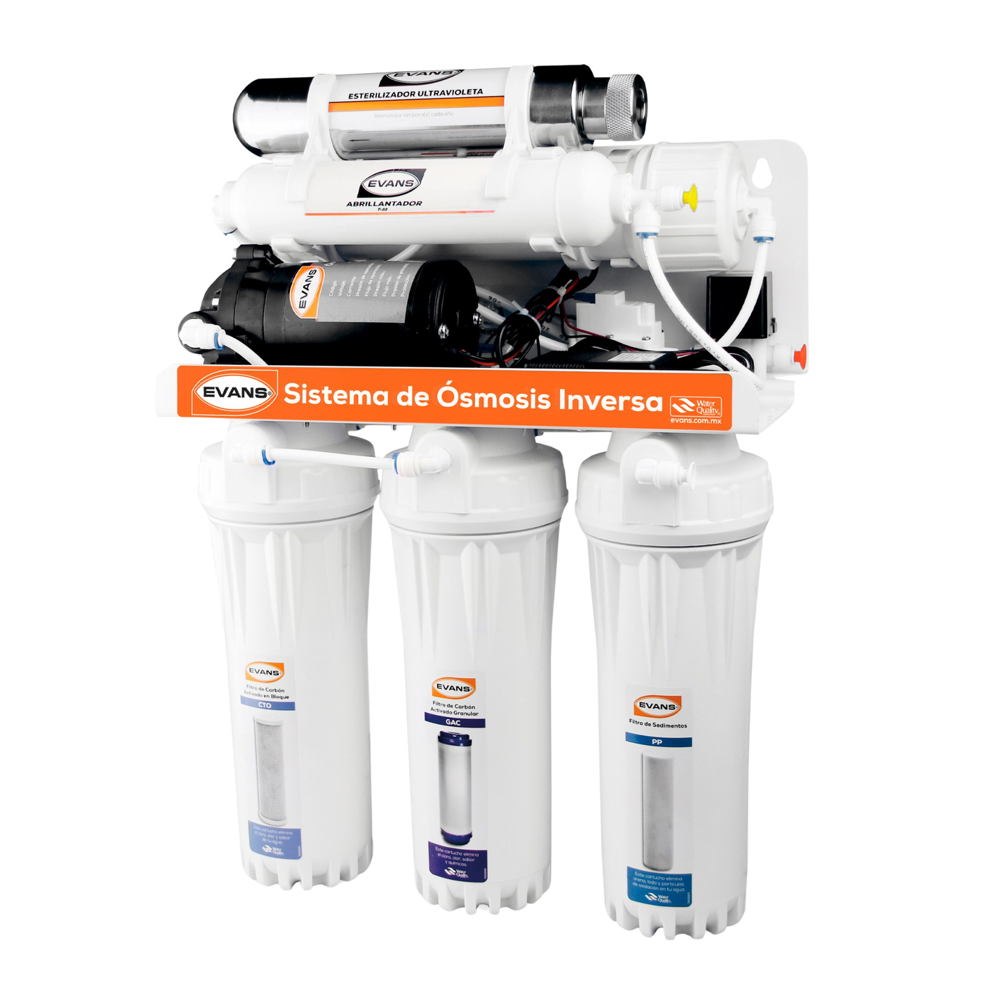 PURIFICADOR OSMOSIS INVERSA EVANS